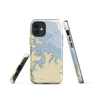 Coan River Marina (Lottsburg, VA) NOAA Chart  Tough iPhone Case