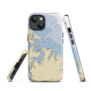 Coan River Marina (Lottsburg, VA) NOAA Chart  Tough iPhone Case