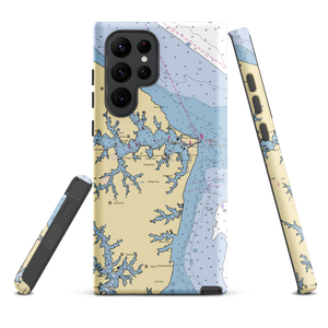 Smith Point Marina (Ophelia, VA) NOAA Chart Samsung Phone Case