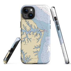 Smith Point Marina (Ophelia, VA) NOAA Chart  Tough iPhone Case