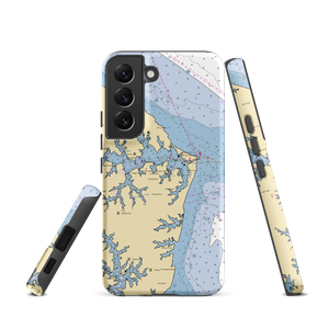 Gaps Marina (Ophelia, VA) NOAA Chart Samsung Phone Case