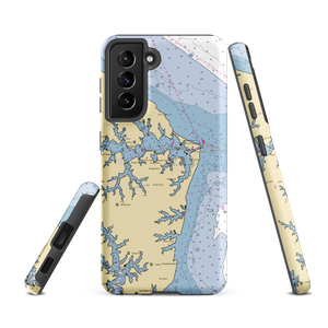 Gaps Marina (Ophelia, VA) NOAA Chart Samsung Phone Case