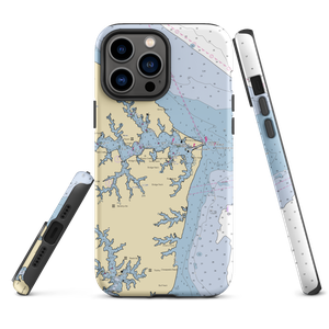 Gaps Marina (Ophelia, VA) NOAA Chart  Tough iPhone Case