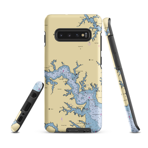 Blue Compass Marina (Burgess, VA) NOAA Chart Samsung Phone Case