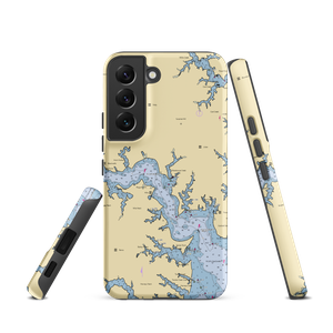 Blue Compass Marina (Burgess, VA) NOAA Chart Samsung Phone Case