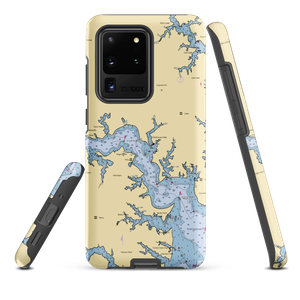 Blue Compass Marina (Burgess, VA) NOAA Chart Samsung Phone Case