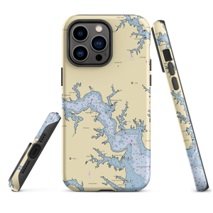 Blue Compass Marina (Burgess, VA) NOAA Chart  Tough iPhone Case