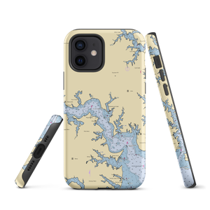 Blue Compass Marina (Burgess, VA) NOAA Chart  Tough iPhone Case