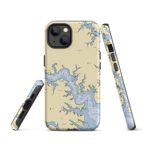 Blue Compass Marina (Burgess, VA) NOAA Chart  Tough iPhone Case