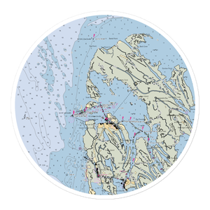 Smith Island Marina (Ewell, MD) NOAA Chart Sticker