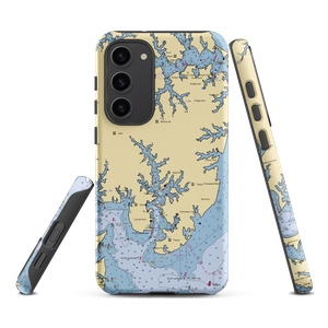 Buzzard's Point Marina (Reedville, VA) NOAA Chart Samsung Phone Case