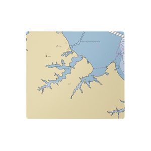 Stoney Creek Bridge Marina (Glen Burnie, MD) NOAA Chart  Gaming Mouse Pad