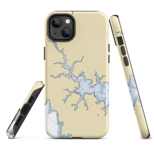 Hamilton Harbour Marina & Boatworks (Gibson Island, MD) NOAA Chart  Tough iPhone Case