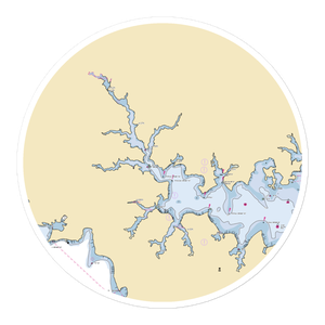 Hamilton Harbour Marina & Boatworks (Gibson Island, MD) NOAA Chart Sticker