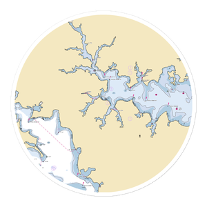 Cypress Marine (Gibson Island, MD) NOAA Chart Sticker