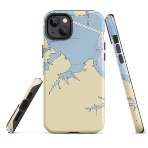 Blake's Bar Harbor Marina (Glen Burnie, MD) NOAA Chart  Tough iPhone Case