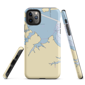 Blake's Bar Harbor Marina (Glen Burnie, MD) NOAA Chart  Tough iPhone Case