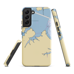 White Rocks Marina (Gibson Island, MD) NOAA Chart Samsung Phone Case