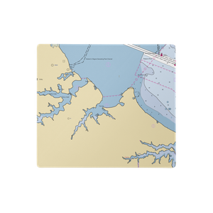 White Rocks Marina (Gibson Island, MD) NOAA Chart  Gaming Mouse Pad