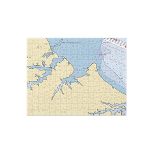 Maryland Yacht Club (Fort Howard, MD) NOAA Chart Jigsaw Puzzle