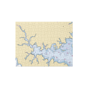 Potapskut Sailing Association (Gibson Island, MD) NOAA Chart Jigsaw Puzzle