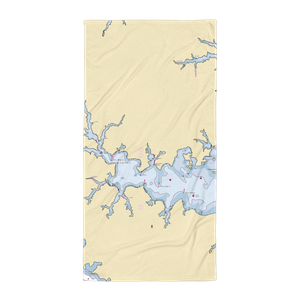 Potapskut Sailing Association (Gibson Island, MD) NOAA Chart Towel