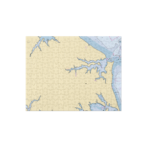 Bodkin Yacht Club (Annapolis, MD) NOAA Chart Jigsaw Puzzle