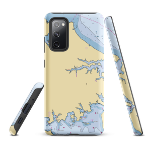 Pleasure Cove Marina (Annapolis, MD) NOAA Chart Samsung Phone Case