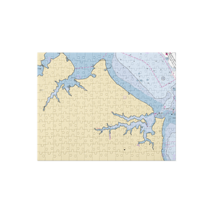 Bodkin Marina (Fort Howard, MD) NOAA Chart Jigsaw Puzzle