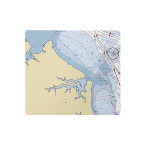 Atlantic Marina on the Patapsco (Fort Howard, MD) NOAA Chart  Gaming Mouse Pad