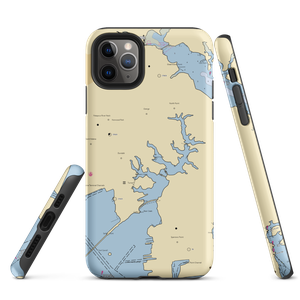 Anchor Bay East Marina (Sparrows Point, MD) NOAA Chart  Tough iPhone Case