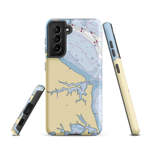 Geisler Point Marina Inc (Fort Howard, MD) NOAA Chart Samsung Phone Case