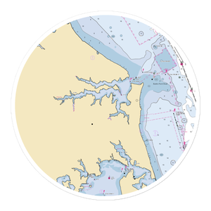 Germershausen's Boat Yard (Annapolis, MD) NOAA Chart Sticker