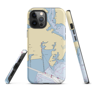 North Point Yacht Club (Sparrows Point, MD) NOAA Chart  Tough iPhone Case