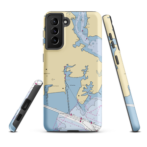 Pleasant Yacht Club (Sparrows Point, MD) NOAA Chart Samsung Phone Case