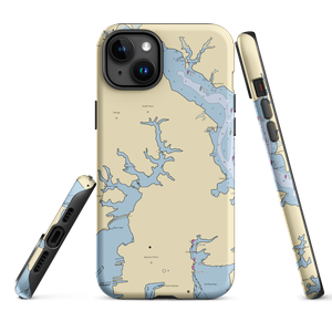 Sparrows Point Yacht Club (Sparrows Point, MD) NOAA Chart  Tough iPhone Case