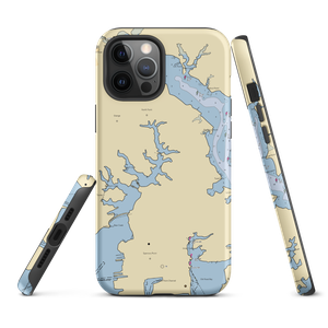 Sparrows Point Yacht Club (Sparrows Point, MD) NOAA Chart  Tough iPhone Case