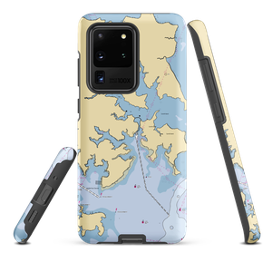 Porter's Seneca Marina (White Marsh, MD) NOAA Chart Samsung Phone Case