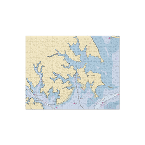 Porter's Seneca Marina (White Marsh, MD) NOAA Chart Jigsaw Puzzle