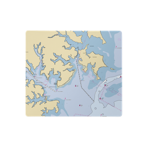 Goose Harbor Marina (Dundalk, MD) NOAA Chart  Gaming Mouse Pad