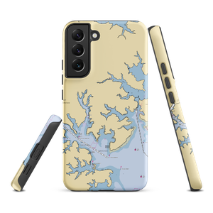 Goeller's Seneca River Boat Yard (Dundalk, MD) NOAA Chart Samsung Phone Case