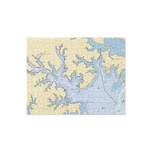 Bowleys Marina (Dundalk, MD) NOAA Chart Jigsaw Puzzle