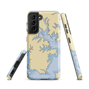 Eastern Yacht Club (Dundalk, MD) NOAA Chart Samsung Phone Case