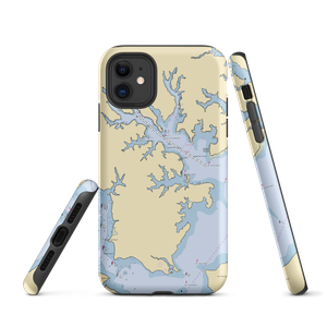 Eastern Yacht Club (Dundalk, MD) NOAA Chart  Tough iPhone Case