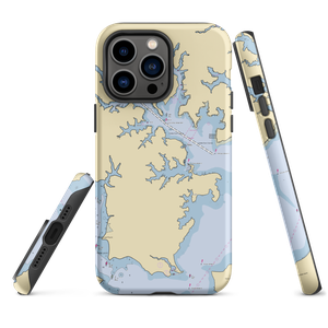 Eastern Yacht Club (Dundalk, MD) NOAA Chart  Tough iPhone Case