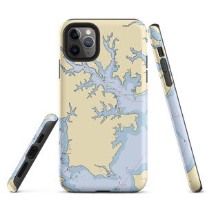 Eastern Yacht Club (Dundalk, MD) NOAA Chart  Tough iPhone Case