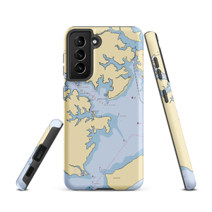 Baltimore Yacht Club (Dundalk, MD) NOAA Chart Samsung Phone Case