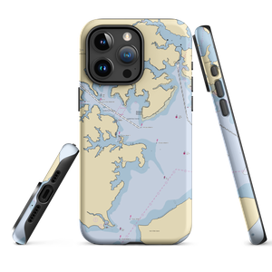 Baltimore Yacht Club (Dundalk, MD) NOAA Chart  Tough iPhone Case