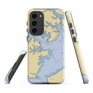 Sue Island Yacht Basin (Dundalk, MD) NOAA Chart Samsung Phone Case