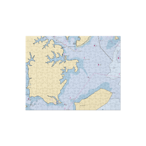 All Star Marine (Dundalk, MD) NOAA Chart Jigsaw Puzzle